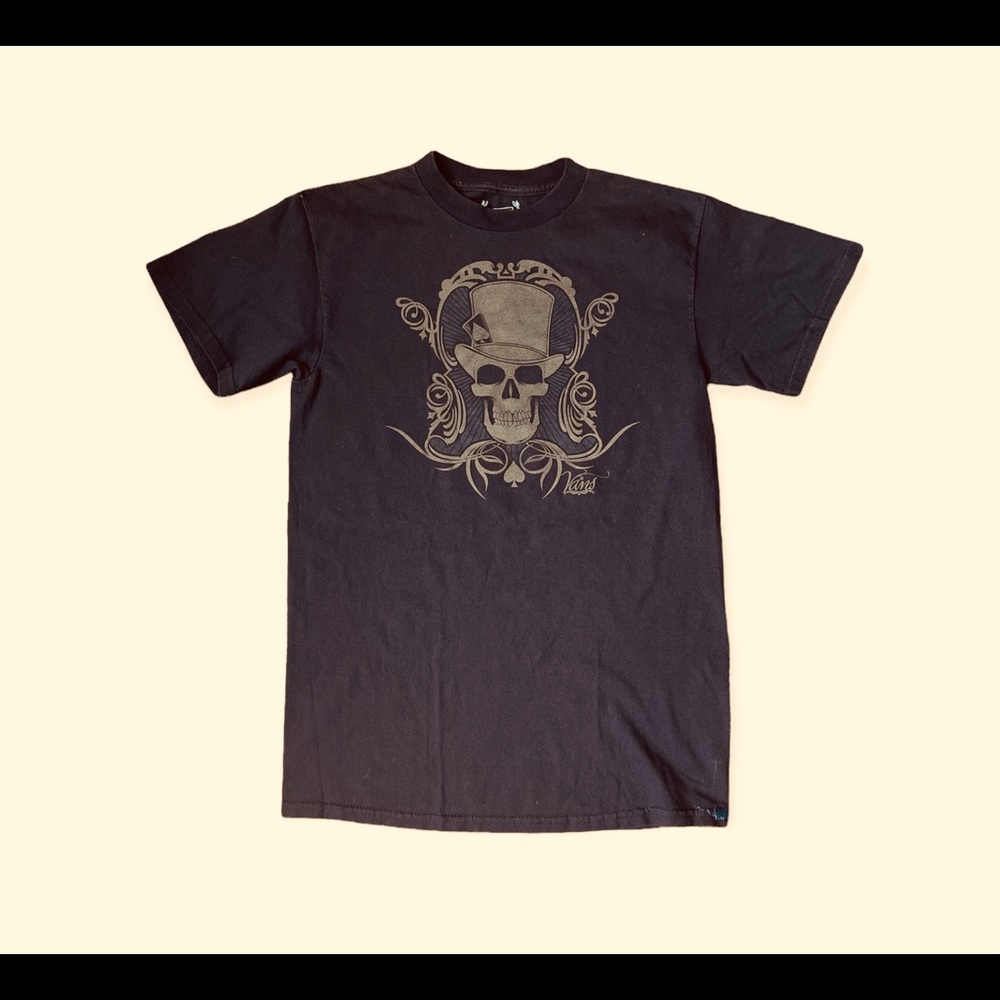 Vans Size-S Dark-Brown T-Shirt
